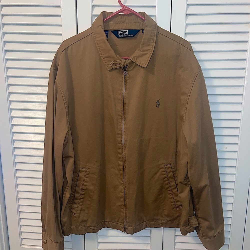 Ralph Lauren Polo twill tan jacket